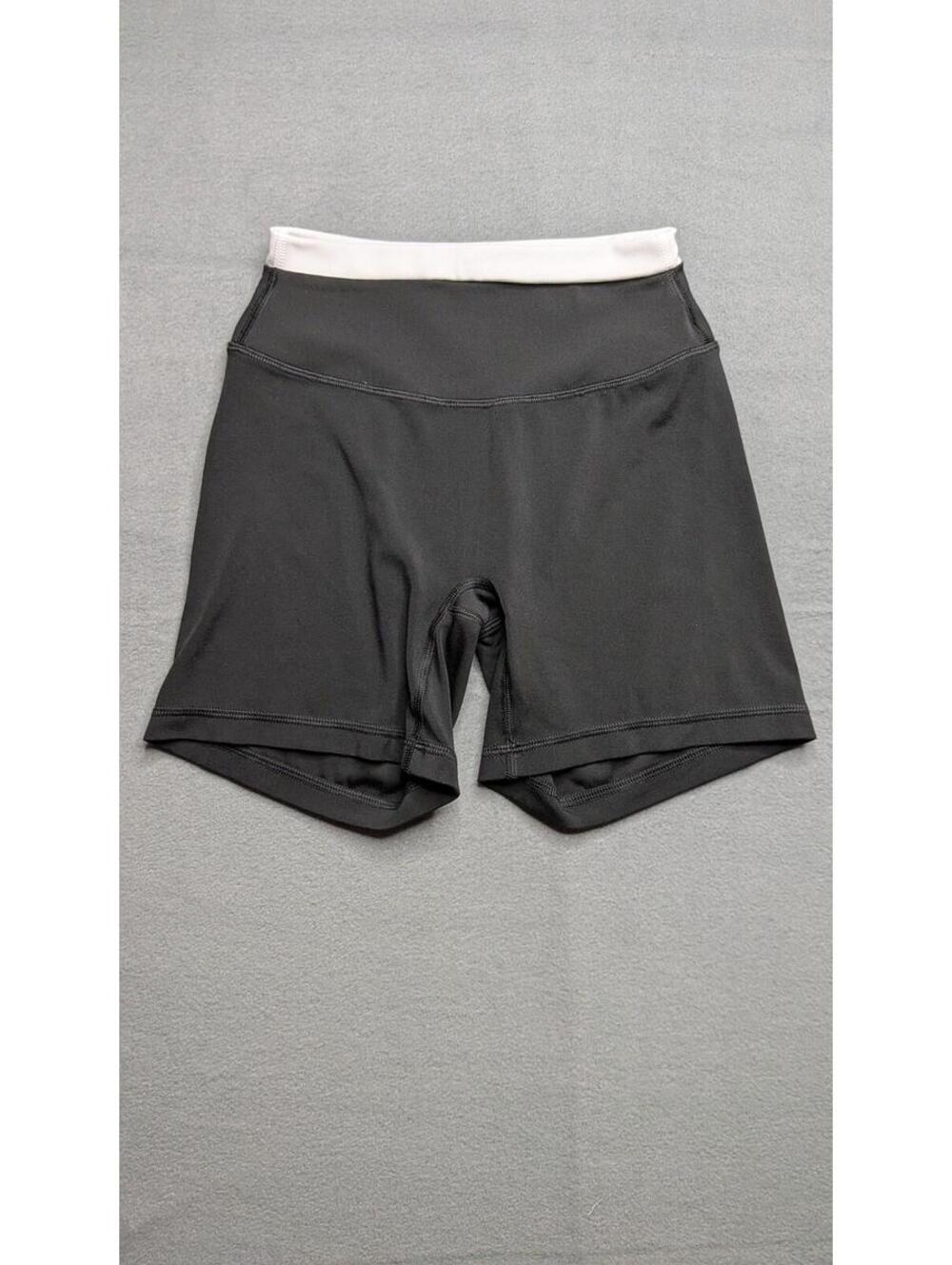 Paragon Shorts Womens S Black Biker High Waist Scrunch Butt Reluna Yoga Gym